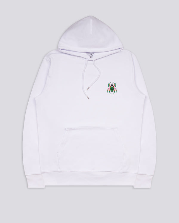 Candy Spider Embroidered Relaxed Organic Hoodie