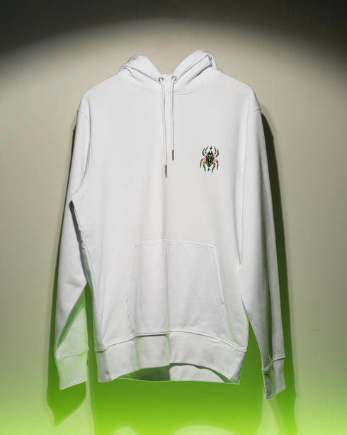 Candy Spider Embroidered Relaxed Organic Hoodie