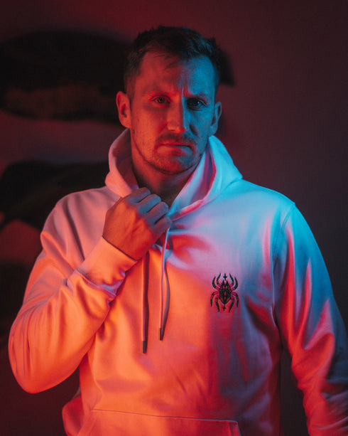 Candy Spider Embroidered Relaxed Organic Hoodie