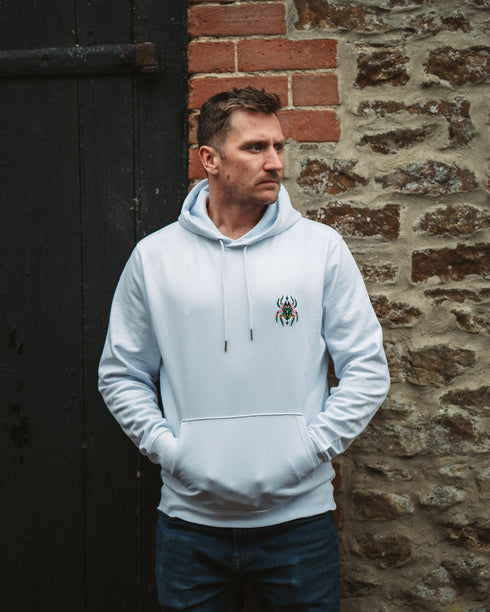 Candy Spider Embroidered Relaxed Organic Hoodie