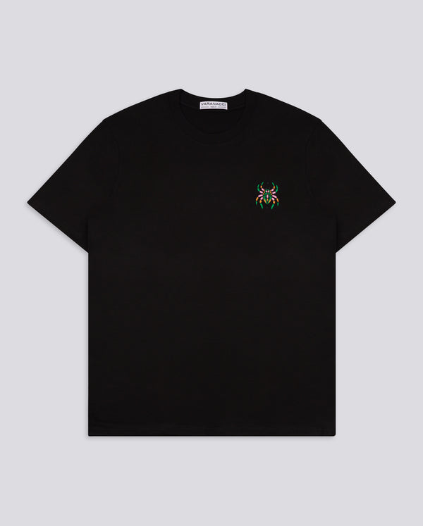 Candy Spider Embroidered Classic Organic T-Shirt