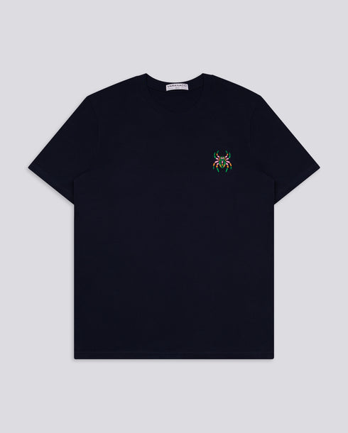 Candy Spider Embroidered Classic Organic T-Shirt