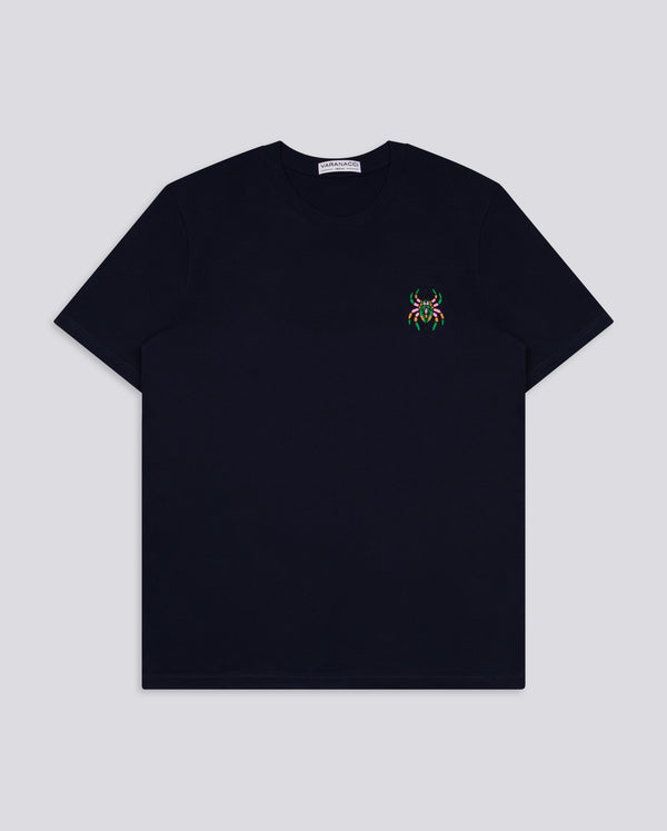 Candy Spider Embroidered Classic Organic T-Shirt