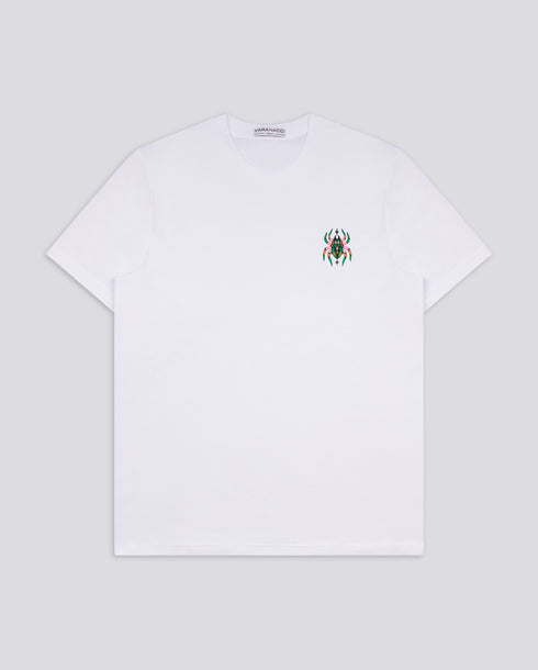 Candy Spider Embroidered Classic Organic T-Shirt