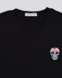 Day of the Dead Skull Embroidered Classic Organic T-Shirt