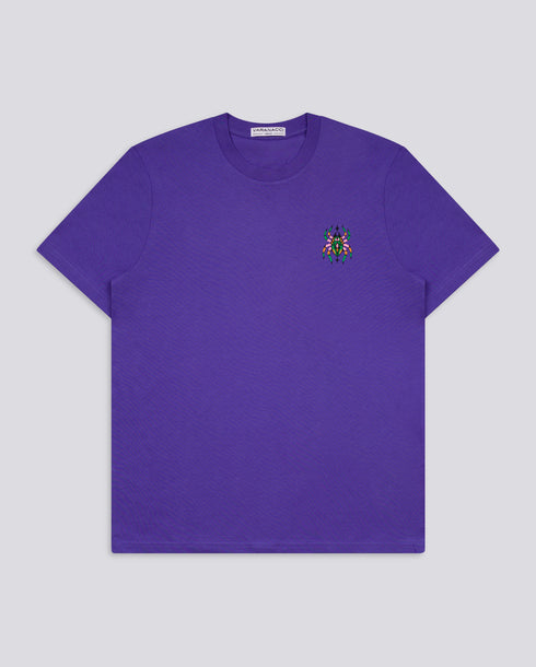 Candy Spider Embroidered Classic Organic T-Shirt