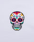 Day of the Dead Skull Embroidered Classic Organic T-Shirt