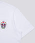 Day of the Dead Skull Embroidered Classic Organic T-Shirt