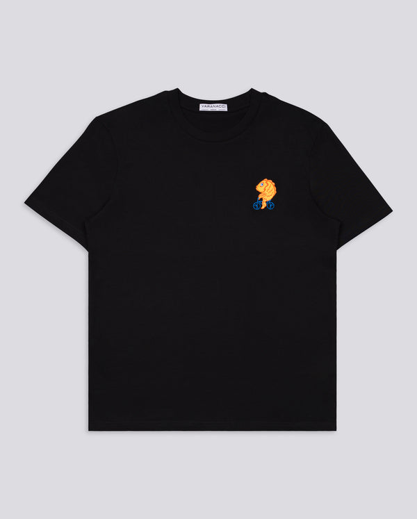 Fish on a Bike Embroidered Classic Organic T-Shirt