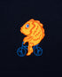 Fish on a Bike Embroidered Classic Organic T-Shirt