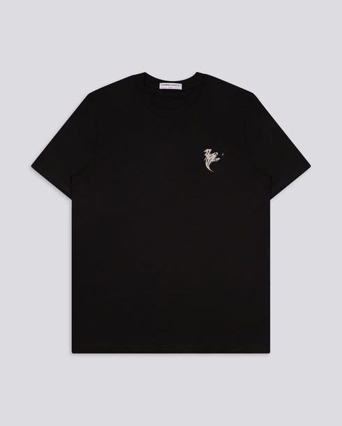 Ghoulish Ghost Embroidered Classic Organic T-Shirt