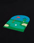 Golf Green Embroidered Classic Organic T-Shirt