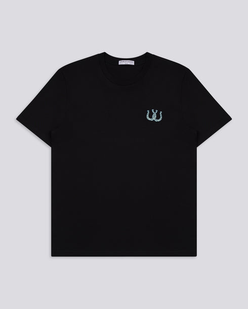 Horseshoe Embroidered Classic Organic T-Shirt