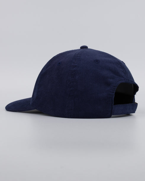 Varanacci Logo Cord Baseball Cap - French Navy
