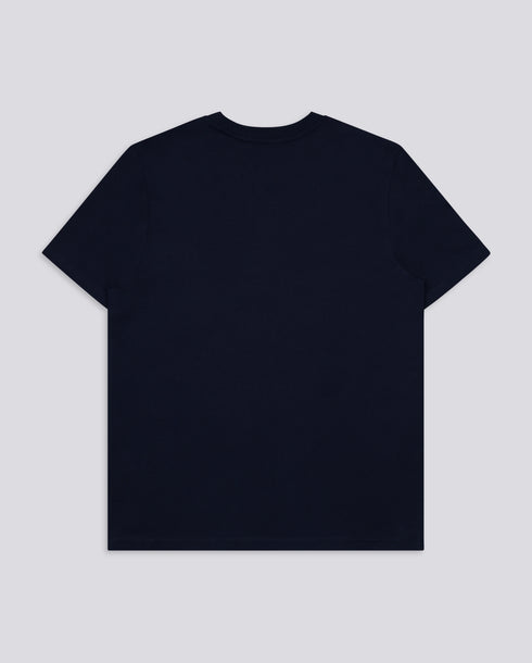 Monkey Drinking Tea Embroidered Classic Organic T-Shirt