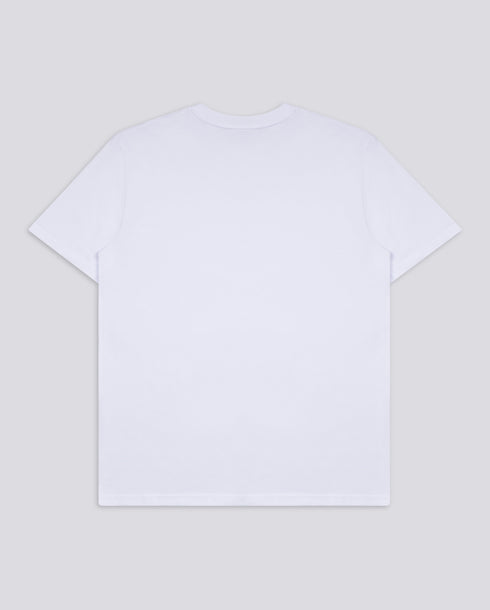 Monkey Drinking Tea Embroidered Classic Organic T-Shirt