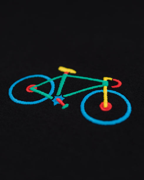 Multi Bike Embroidered Classic Organic T-Shirt
