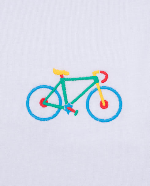 Multi Bike Embroidered Classic Organic T-Shirt