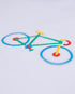 Multi Bike Embroidered Classic Organic T-Shirt