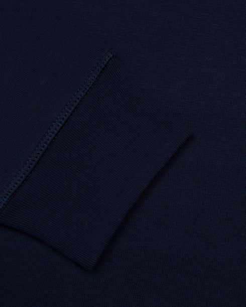 Octopus Embroidered Blended Organic Sweatshirt