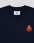 Octopus Embroidered Blended Organic Sweatshirt