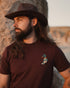 Rattlers Boot Embroidered Classic Organic T-Shirt
