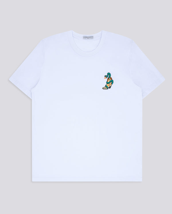 Rattlers Boot Embroidered Classic Organic T-Shirt