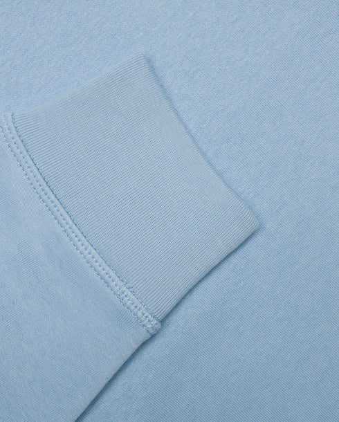 Shark Embroidered Blended Organic Sweatshirt