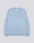 Shark Embroidered Blended Organic Sweatshirt