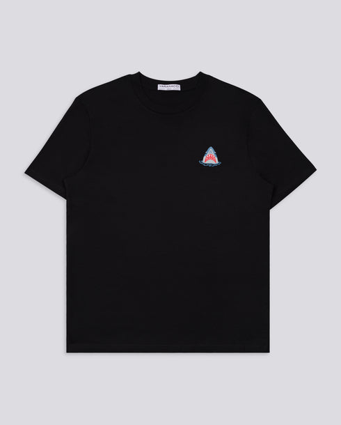 Shark Embroidered Classic Organic T-Shirt
