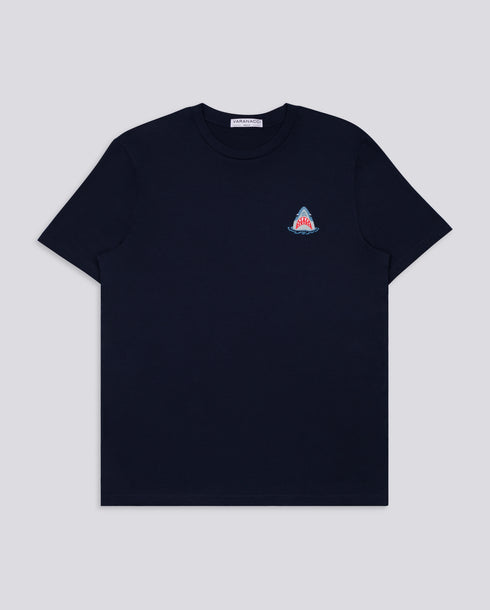 Shark Embroidered Classic Organic T-Shirt