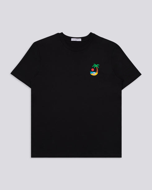 Skull Island Embroidered Classic Organic T-Shirt