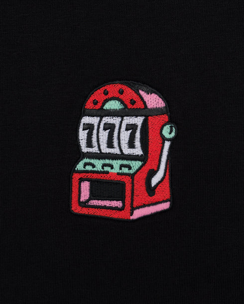 Slot Machine Embroidered Classic Organic T-Shirt