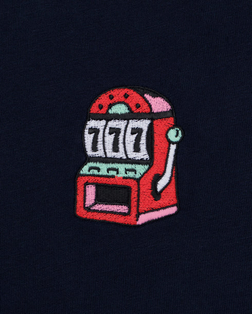 Slot Machine Embroidered Classic Organic T-Shirt