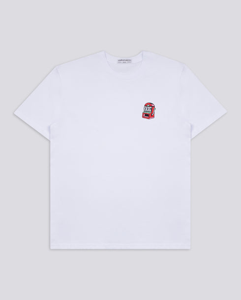 Slot Machine Embroidered Classic Organic T-Shirt