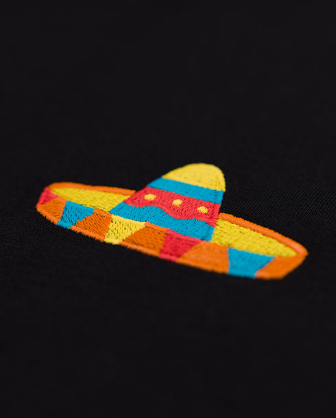 Sombrero Embroidered Classic Organic T-Shirt