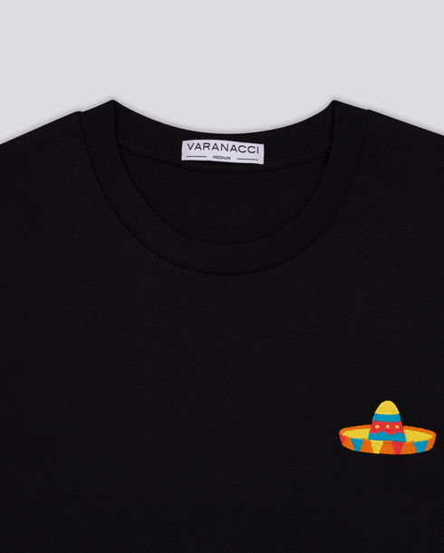 Sombrero Embroidered Classic Organic T-Shirt