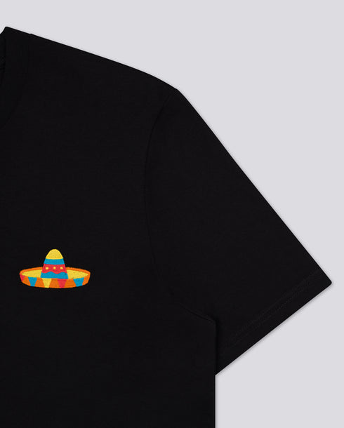 Sombrero Embroidered Classic Organic T-Shirt