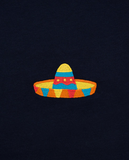 Sombrero Embroidered Classic Organic T-Shirt