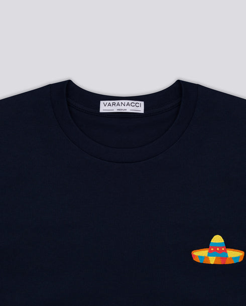 Sombrero Embroidered Classic Organic T-Shirt