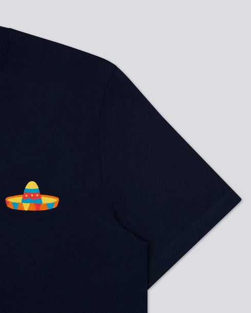 Sombrero Embroidered Classic Organic T-Shirt