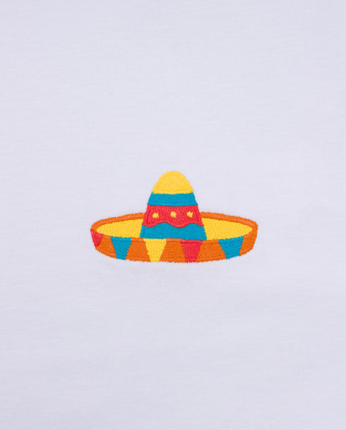 Sombrero Embroidered Classic Organic T-Shirt