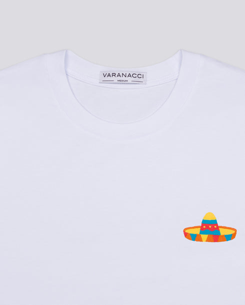 Sombrero Embroidered Classic Organic T-Shirt