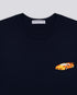 Sports Car Embroidered Classic Organic T-Shirt