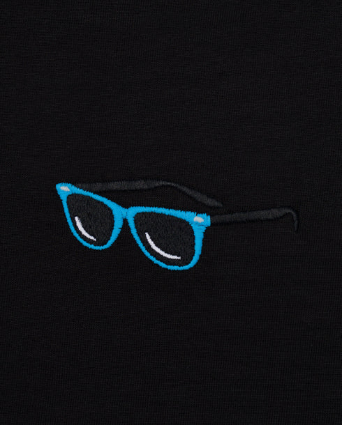 Sunglasses Embroidered Classic Organic T-Shirt