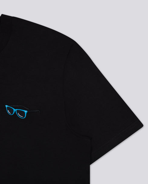 Sunglasses Embroidered Classic Organic T-Shirt