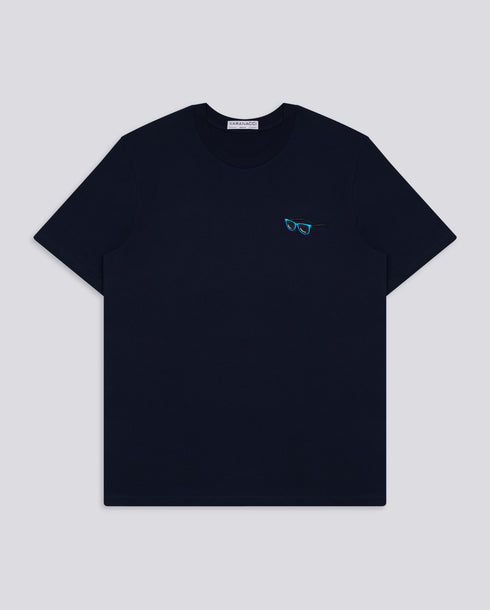 Sunglasses Embroidered Classic Organic T-Shirt