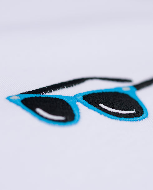 Sunglasses Embroidered Classic Organic T-Shirt