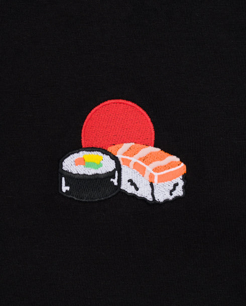 Sushi / Sun Embroidered Classic Organic T-Shirt