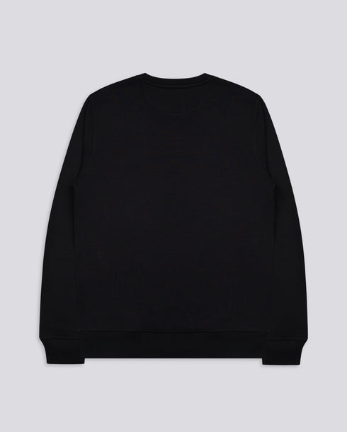 Varanacci Plain Blended Organic Sweatshirt - Black